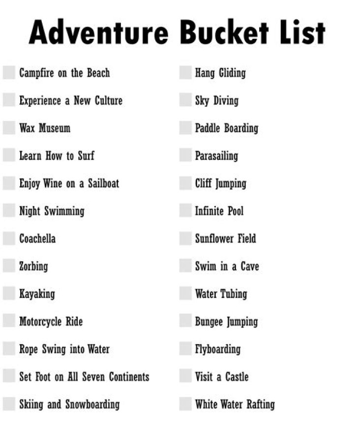 18 Activities To Add to Your Adventure Bucket List in 2024