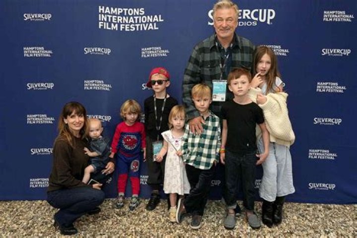 Alec Baldwin and wife make extremely rare public appearance with all seven children