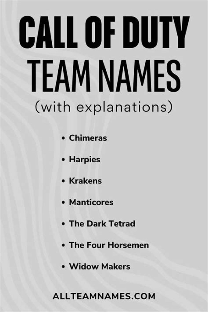 Dark Humor In Call Of Duty Names