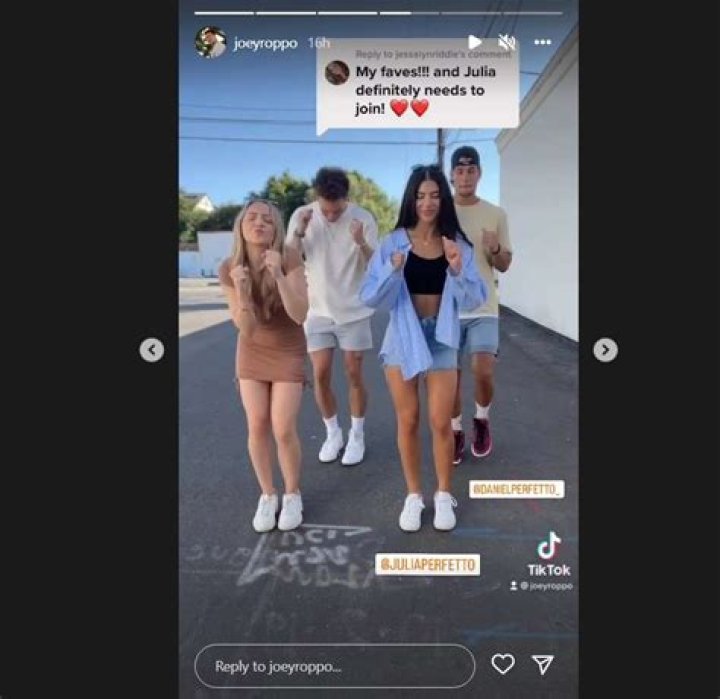 Dated and Related Corrina Roppo age, Instagram, TikTok, job