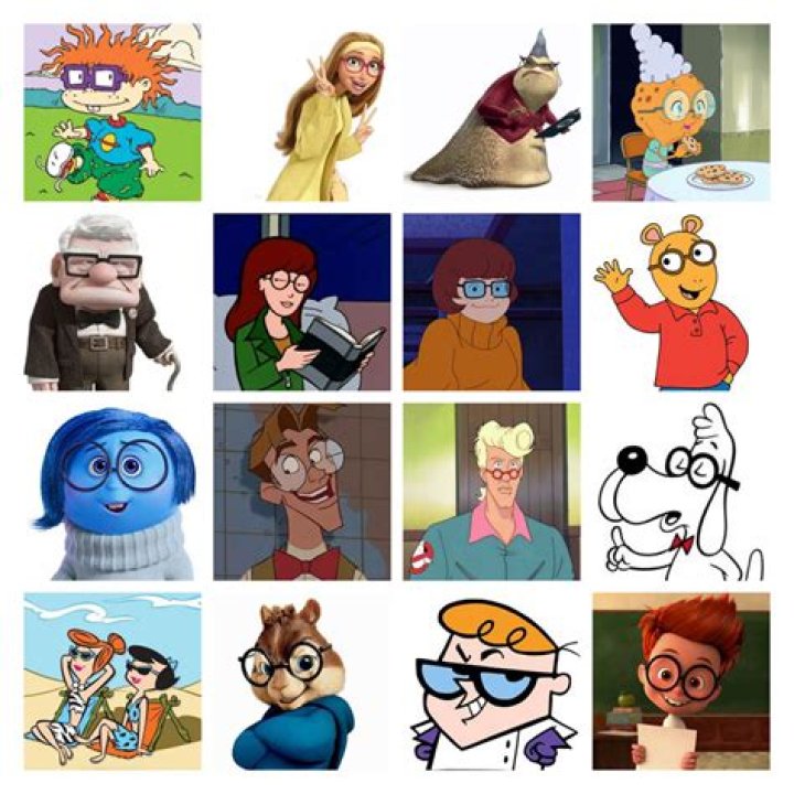 Exploring The Allure Of Cartoon Characters With Bobs And Glasses