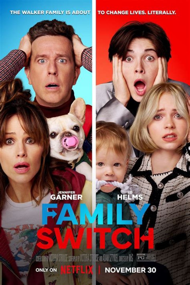 Meet the Family Switch cast starring Jennifer Garner