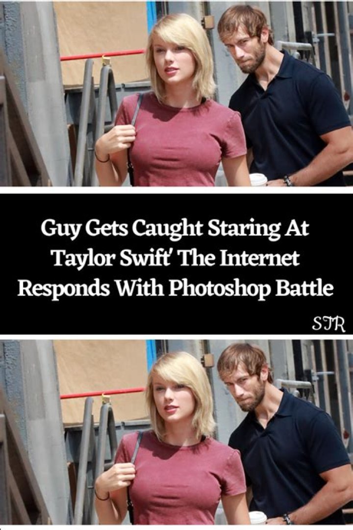 Guy Gets Caught Staring at Taylor Swift and The Internet Explodes