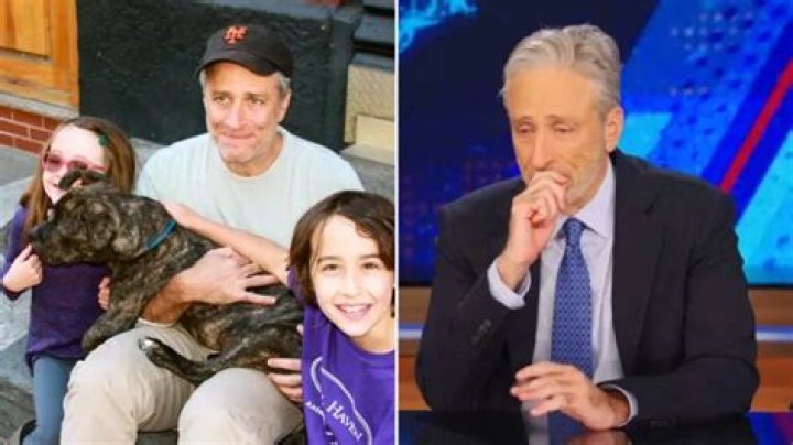 Jon Stewart Shares Tearful Tribute to Dipper, His 3-Legged Rescue Pitbull