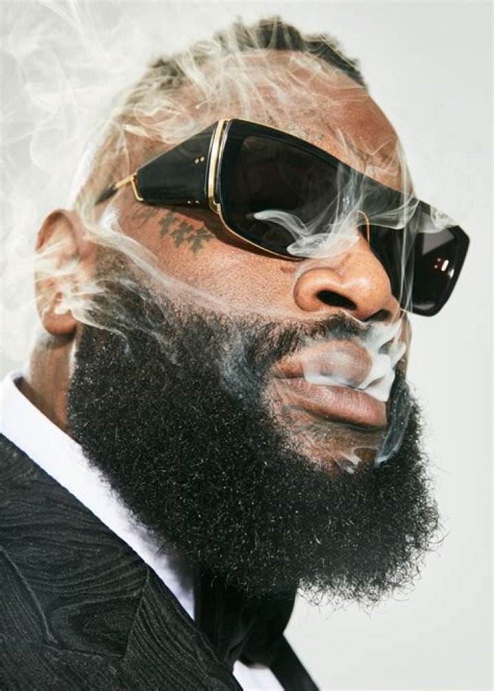 Twitter Users Think They Know What’s Hiding in Rick Ross’ Beard?