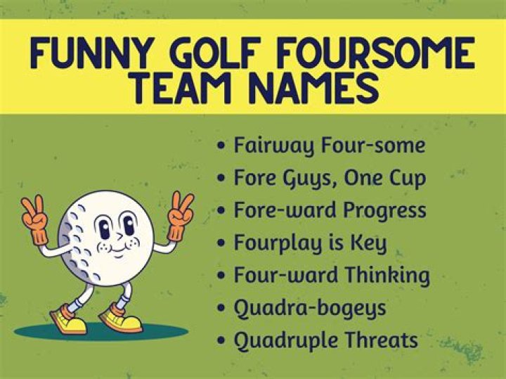 Unleash Your Fantasy Golf Dominance: Discover Unforgettable Team Names