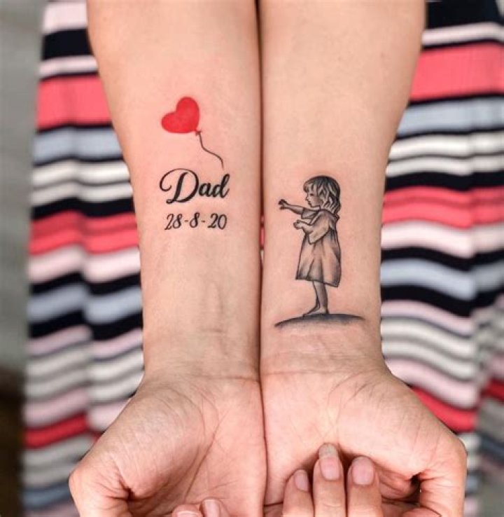 Unveil The Heartfelt Symbolism Behind Meaningful Daddy Daughter Tattoos