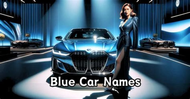 Unveiling The Famous Blue Car Names